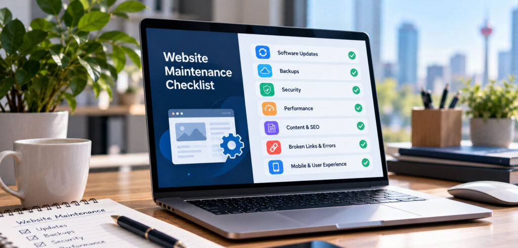 The One Piece IT Checklist for Maintaining Business Websites